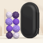 CalmSphere– Zacht&Focused– Magnetisch Stressspeelgoed Paars / S (Ø 2.2cm) / 8 | Educatief Speelgoed