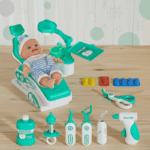 MedJoy– Educatief en interactief – Dokter- en tandartsspeelset Groen | Educatief Speelgoed
