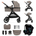 Kinderwagen Kinderkraft Esme V2 3-in-1 incl. Autostoel Sand Beige
