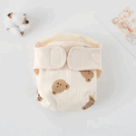 ComfyCotton– Waterdicht&Veilig– Biokatoenen Oefenbroekjes Berenkop / M (5.5-10kg) - 3-9 maanden | Educatief Speelgoed