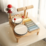 TinyBeats– Speels&Muzikaal– Houten Drumstel | Educatief Speelgoed