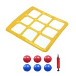 Pool Tic Tac Toe– Kleurrijk&Leuk– Zwembad Vier op een Rij Speelset 6 ballen | Educatief Speelgoed