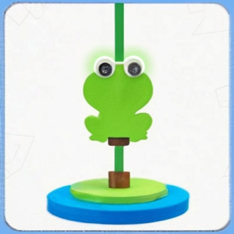 22bdd701-475d-4799-8d91-6ead4f332753 STEMBuilder– Creatief&Leerzaam– DIY Bouwsets voor Kinderen Magnetische Kikker | Educatief Speelgoed - Afbeelding 1