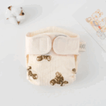 ComfyCotton– Waterdicht&Veilig– Biokatoenen Oefenbroekjes Teddybeer / S (0-5kg) - 0-3 maanden | Educatief Speelgoed