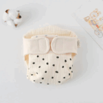 ComfyCotton– Waterdicht&Veilig– Biokatoenen Oefenbroekjes Grote stippen / M (5.5-10kg) - 3-9 maanden | Educatief Speelgoed