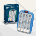 RhythmIQ– Educatief&Spannend– Muzikale Reflextrainer Blauw | Educatief Speelgoed