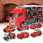 MegaMover– Realistisch&Leuk– Container Truck Brandweerwagen | Educatief Speelgoed