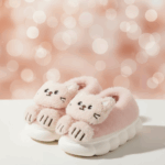 SnuggleKitty– Warmte&Veiligheid– Kinder Katten Sloffen Roze / 29 (6 jaar) | Educatief Speelgoed