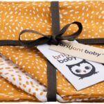 Monddoekjes Briljant Baby Hydrofiel Minimal Dots Oker 3st