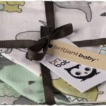 Washandjes Briljant Baby Hydrofiel Dino 3st