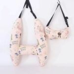 ComfyRide– Ergonomisch&Zacht– Autostoel Kussen Ondersteuning Konijn | Educatief Speelgoed