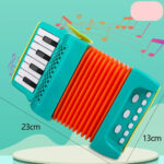 Mini Accordeon– Ritme&Plezier– Kinder Accordeon Groen | Educatief Speelgoed