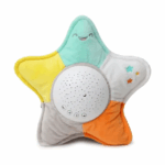StarPlush– Zacht&Rustgevend– Knuffel met Nachtlamp Projector Zeester | Educatief Speelgoed
