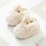 WarmJoy– Gezellig&Comfortabel– Babyschoentjes Wit / 11 (0-6 maanden) | Educatief Speelgoed