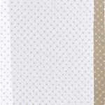 Laken Wieg Meyco x Mrs Keizer Louis 75x100 Taupe 2st