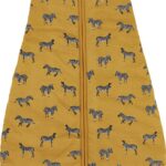 Slaapzak Meyco Rond Panter Jersey Honey Gold 86cm