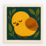 ThreadArt– Handgemaakt&Kleurrijk– Dieren Borduurset Kuiken | Educatief Speelgoed