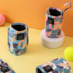 Nurtura– Warm&Onderweg– Draagbare Babyflessenwarmer Camo - Zwart - Rits | Educatief Speelgoed