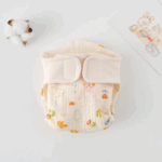 ComfyCotton– Waterdicht&Veilig– Biokatoenen Oefenbroekjes Tuinroze konijn / S (0-5kg) - 0-3 maanden | Educatief Speelgoed