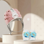 MiniShield– Licht&Ademend– Hoofdbeschermer voor Kinderen Konijn + 2x kniestukken | Educatief Speelgoed