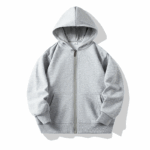CoolKids– Stoer&Warm– Hoodie met rits Grijs / 120 (5-6 jaar) | Educatief Speelgoed