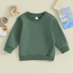TinyTrend– Stoer&Comfortabel– Pullover voor Jongens&Meisjes Groen / 120 (2–3 jaar) | Educatief Speelgoed