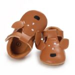 Mini Fashion - Zachte Eerste Stapjes - Dieren Kinder Schoentjes Roo First Hops'Kangaroo'/ 11 cm (0–6 maanden) | Educatief Speelgoed