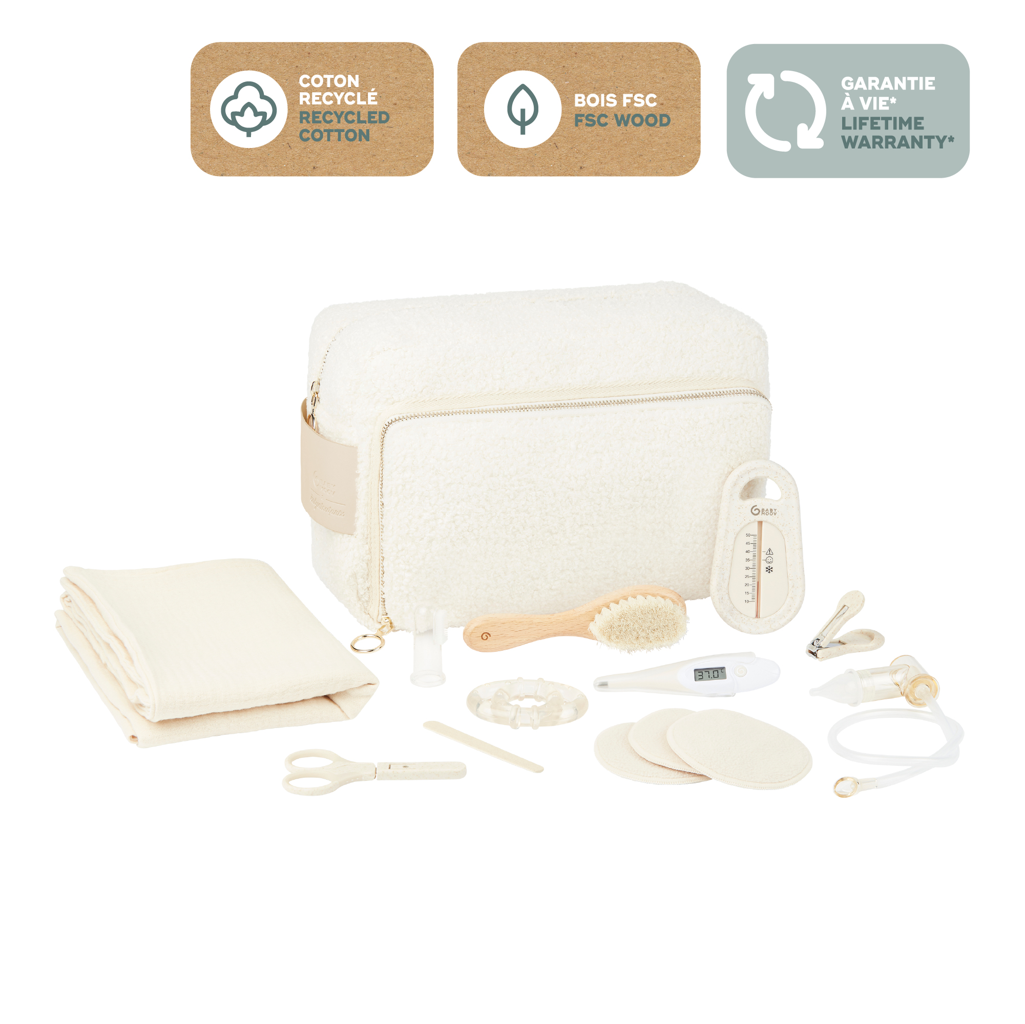 Verzorgingsset Babymoov Curl White Verzorgingsset Babymoov Curl White - Afbeelding 1