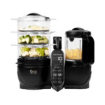 Keukenmachine Babymoov Nutribaby XL Mineral Black