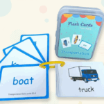 SmartyCards– Vrolijk&Taalrijk– Educatieve Woordenkaarten (Engels) Vervoer | Educatief Speelgoed