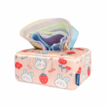 KleurenKracht– Ontwikkeling&Zintuigen– Montessori Sensorische Tissuebox Konijntjes | Educatief Speelgoed