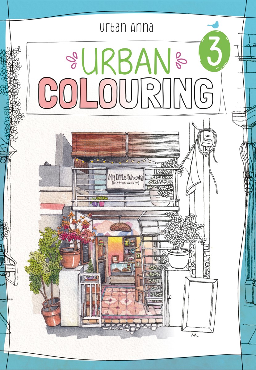 Kleurboek - Urban Anna - Urban Coloring 3