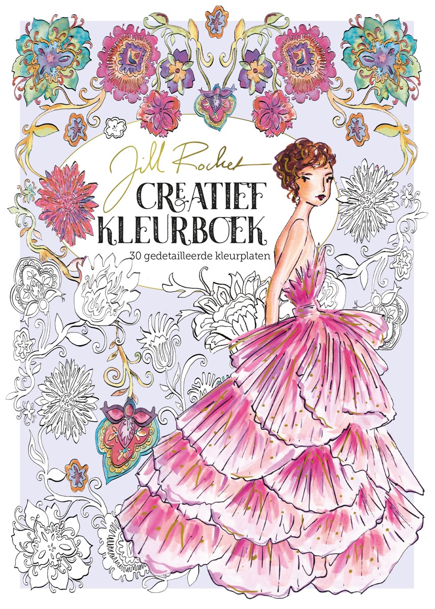 Kleurboek - Jill Rocket: Creatief kleurboek Kleurboek - Jill Rocket: Creatief kleurboek - Afbeelding 1