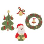 Rico Design Stick&Stitch set - Santa