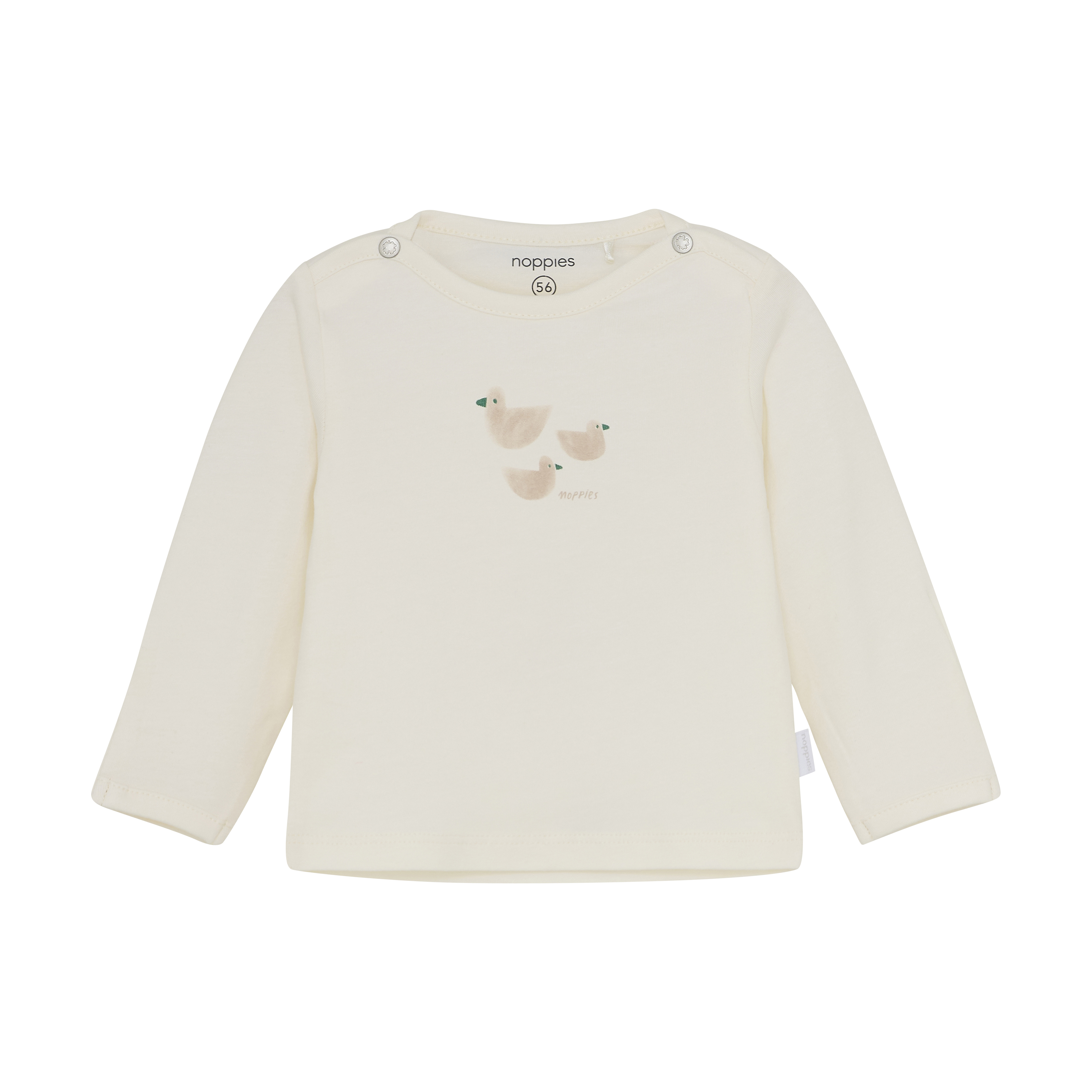 Shirt Longsleeve Noppies NOOS Noam Egret