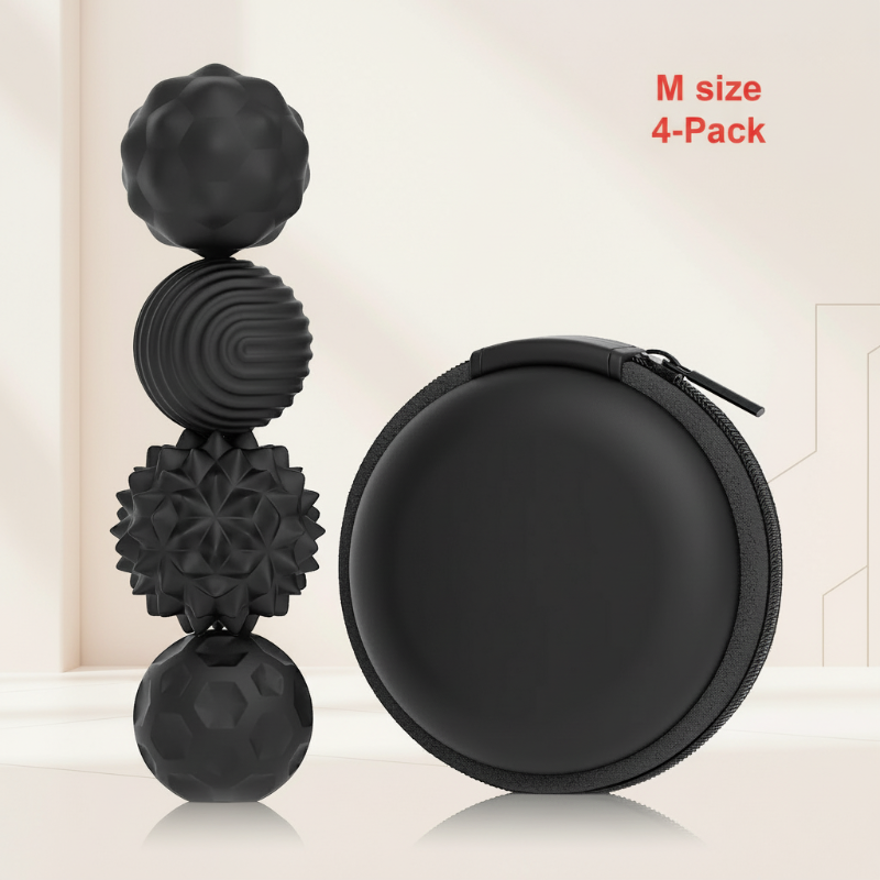 8_94d6a596-2bbb-42c1-8edd-8e7c62054878 CalmSphere– Zacht&Focused– Magnetisch Stressspeelgoed Zwart / M (Ø 2.85cm) / 4 | Educatief Speelgoed - Afbeelding 1