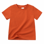 ComfyWear– Praktisch&Casual– Korte Mouwen T-Shirt Oranje / 100 (2–3 jaar) | Educatief Speelgoed