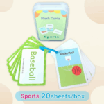 SmartyCards– Vrolijk&Taalrijk– Educatieve Woordenkaarten (Engels) Sport | Educatief Speelgoed