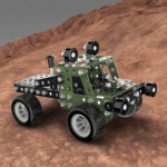 MetalBuild– Stoer&Educatief– Constructie Voertuig Set Offroad-model 206 stuks | Educatief Speelgoed