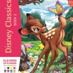 Kleurboek - Kleuren op nummer voor volwassenen - Disney Classics 2