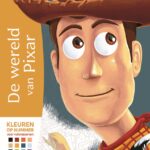 Kleurboek - Kleuren op nummer voor volwassenen - Disney Pixar