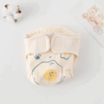 ComfyCotton– Waterdicht&Veilig– Biokatoenen Oefenbroekjes Eigeel / M (5.5-10kg) - 3-9 maanden | Educatief Speelgoed