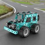 MetalBuild– Stoer&Educatief– Constructie Voertuig Set Offroad-model 190 stuks | Educatief Speelgoed