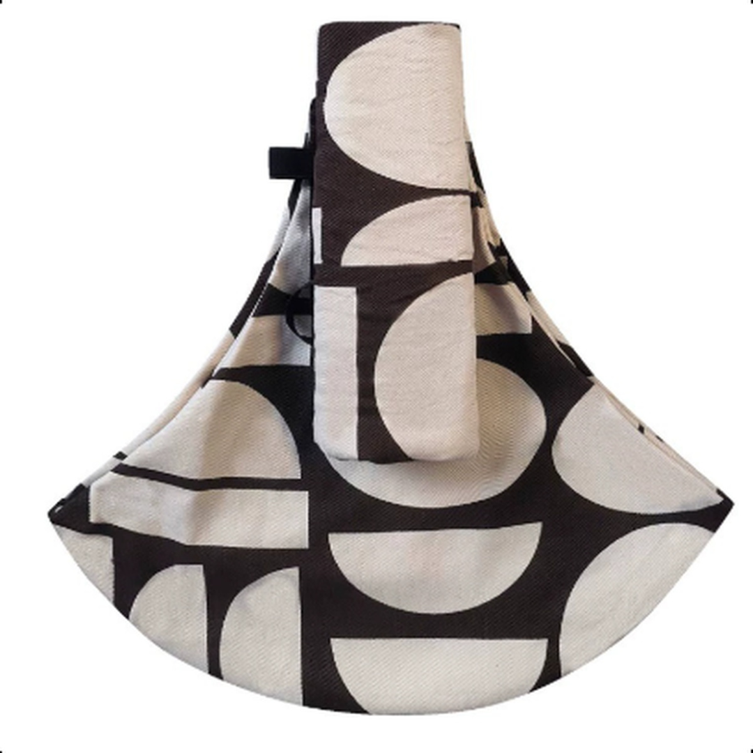 Brown_Multicolor_-_Baby_Carry_Sling Baby Carry Sling™ - Verstelbare draagzak - Heupdrager Bruin Multikleur | Educatief Speelgoed - Afbeelding 1