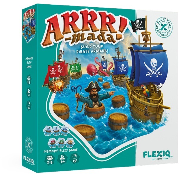 Arrr-Mada - FlexIQ Bordspel|Educatief Arrr-Mada - FlexIQ Bordspel|Educatief - Afbeelding 1