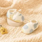 TinyTrend– Modieus&Licht– Pasgeboren Schoentjes Blauwe stippen / S (10 cm / 0–6 maanden) | Educatief Speelgoed