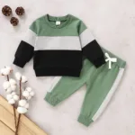 KidoFlex– Casual&Comfortabel– Sweatshirt met Joggingbroek Zwart / 100 (2–3 jaar) | Educatief Speelgoed