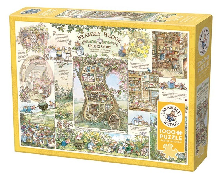 Brambly Hedge: Spring Story (1000) - Cobble Hill Legpuzzel Brambly Hedge: Spring Story (1000) - Cobble Hill Legpuzzel - Afbeelding 1
