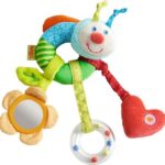 Speelfiguur Regenboogworm (voor buggy of Maxi-Cosi) -