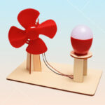 STEMBuilder– Creatief&Leerzaam– DIY Bouwsets voor Kinderen Windmolen-generator | Educatief Speelgoed